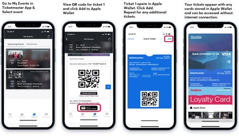 Click this button to add to your Apple or Google Pay wallet. . Why is there no barcode on my ticketmaster tickets in apple wallet